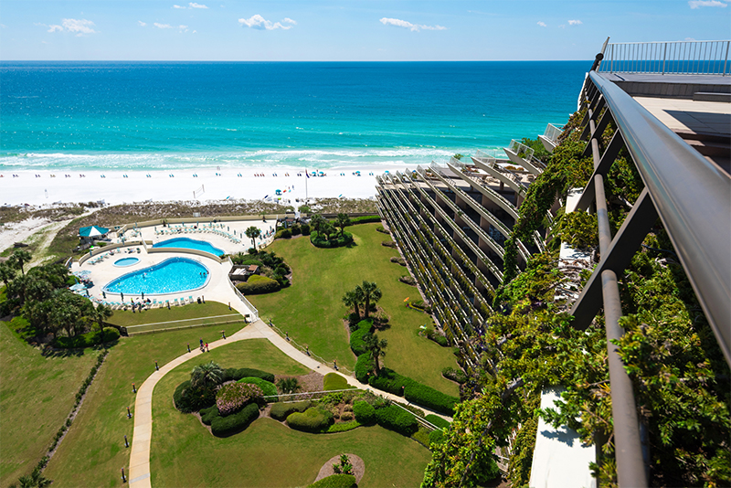 Edgewater Resort skyline view